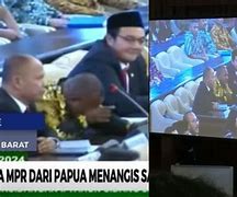 Anggota Dpr Papua Menangis