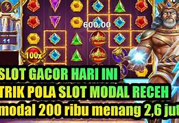 Slot Gacor Hari Ini Modal Receh 200 Ribu